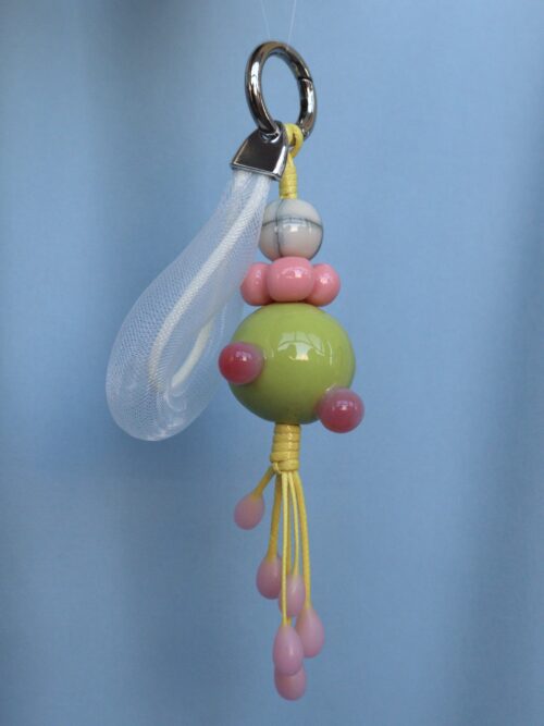 Брелок с красными пупырками